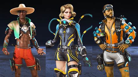 All swimsuit skins in Apex Legends – Sun Squad。